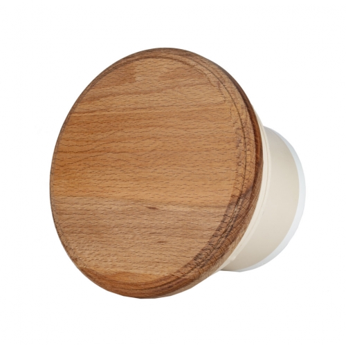 Высокотемпературный жаростойкий вентилятор Mmotors для бани и сауны мм-s 100 круг (дерево)