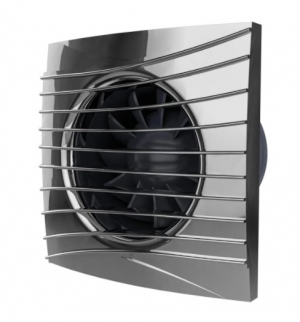 Вентилятор накладной ERA DiCiTi SILENT 5C Chrome d125